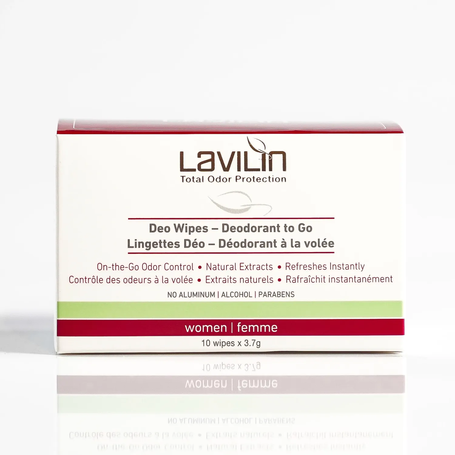 Lavilin Women's deoservietter uden aluminium