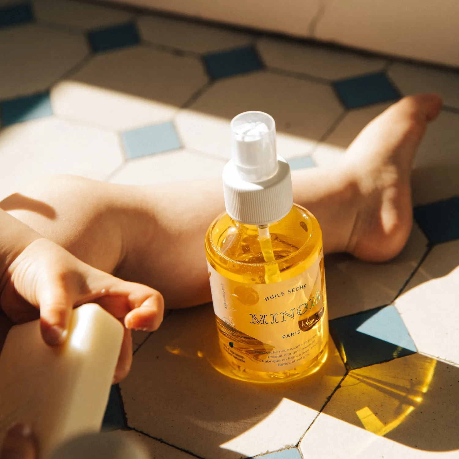 Minois Paris Huile Sèche tørolie 7 olier babyhud
