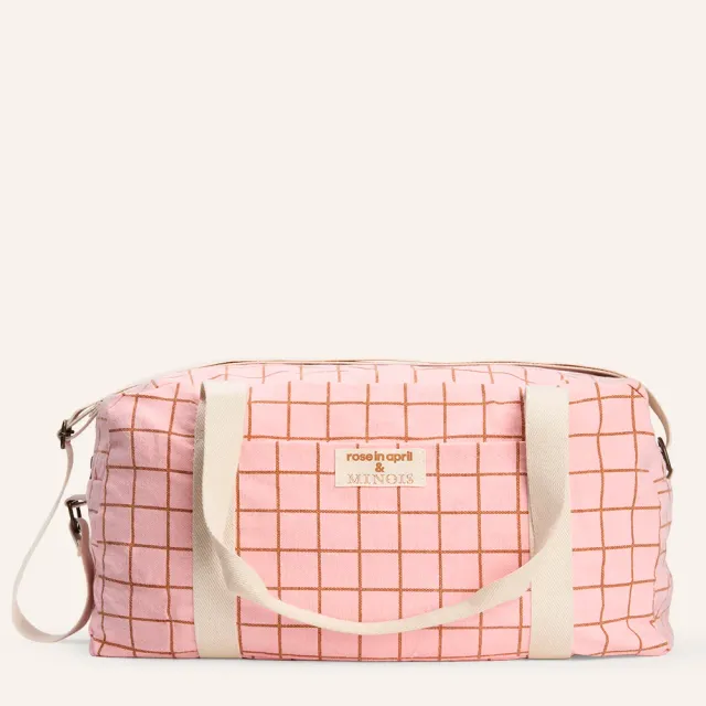 Minois Paris Sac 48h x Rose in April taske bomuld