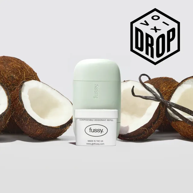 Fussy Mint Green Starter Pack deodorant kokos startsæt
