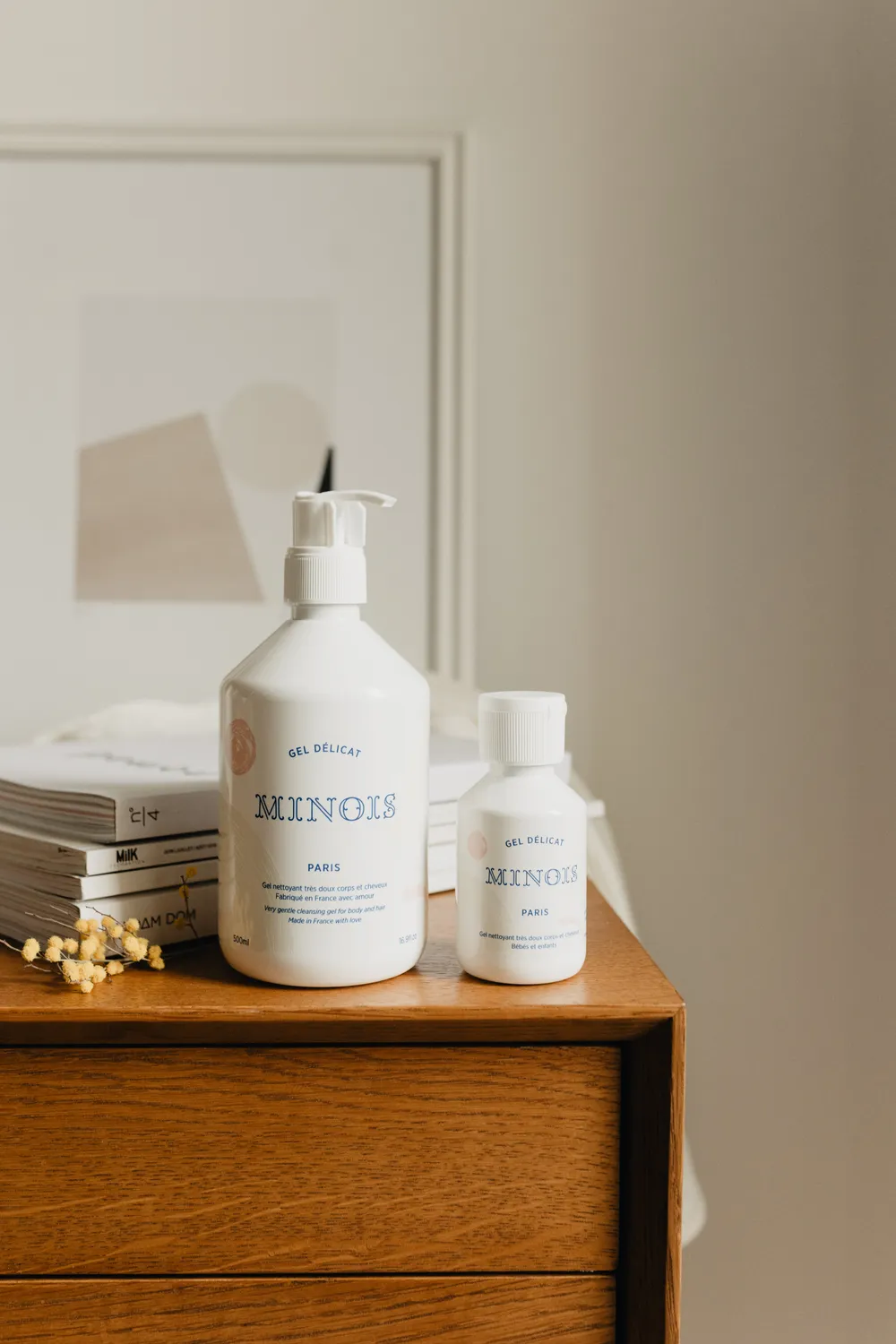 Minois Paris Duo Gel Délicat vaskegel 500+100 ml sensitiv