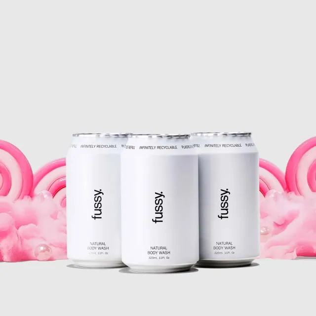 Fussy Sugar Crush body wash refilpakke 3x320ml sød