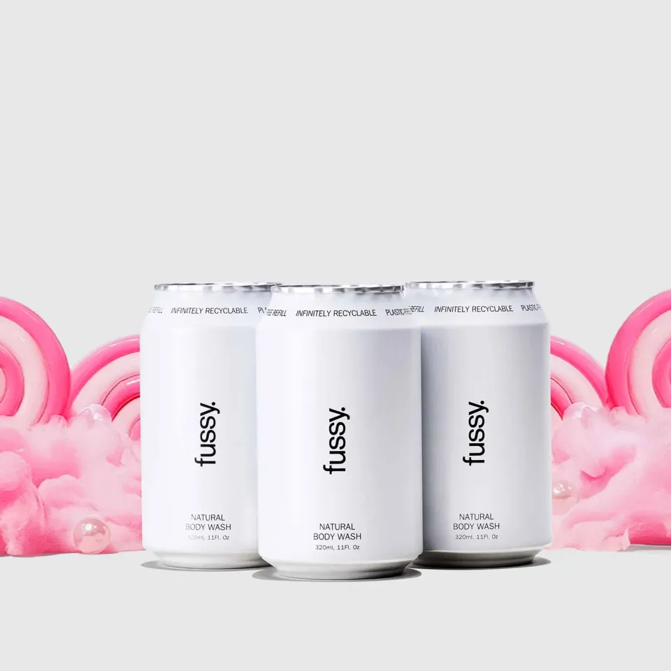 Fussy Sugar Crush body wash refilpakke 3x320ml sød