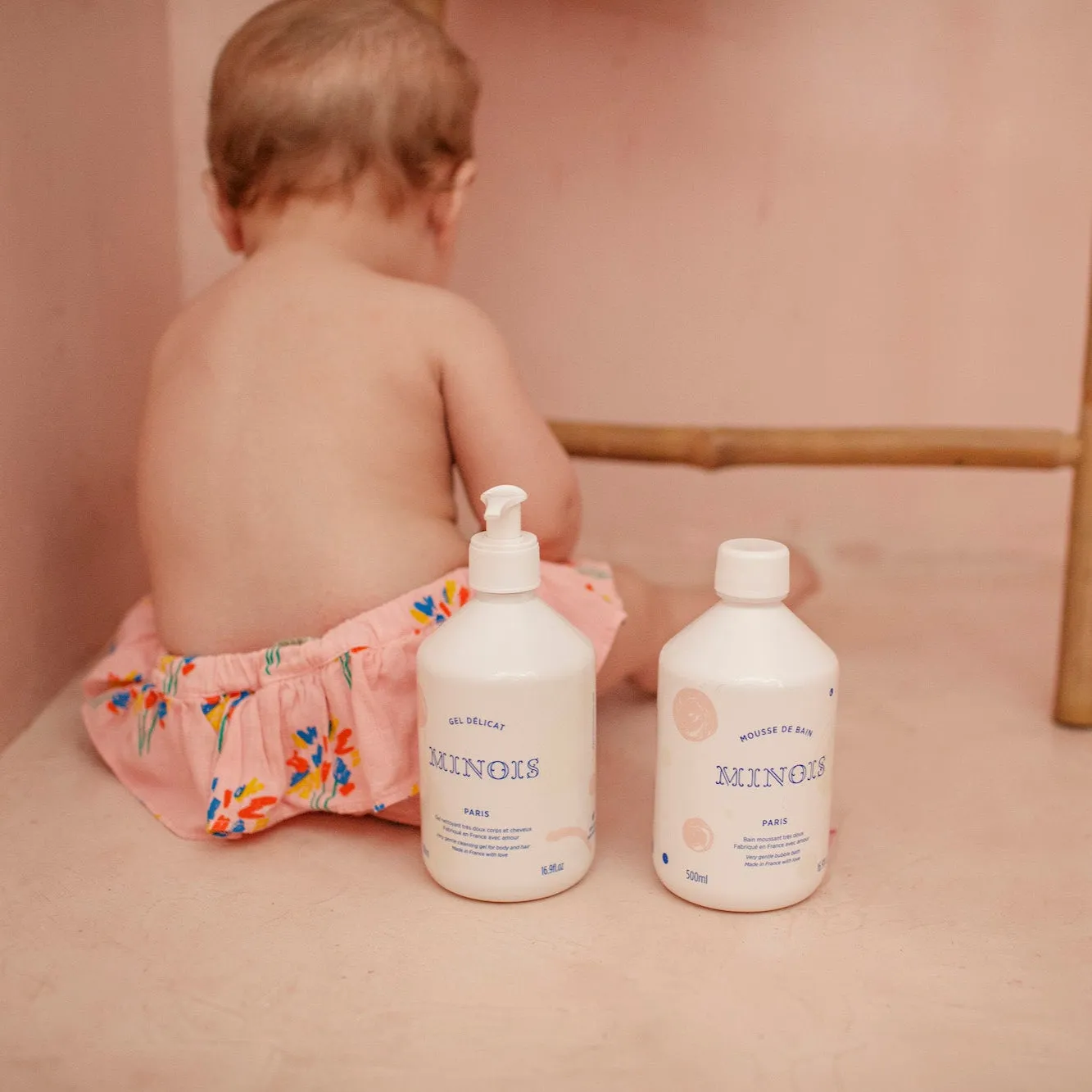 Minois Paris Duo Bain badesæt gel og skum sensitiv