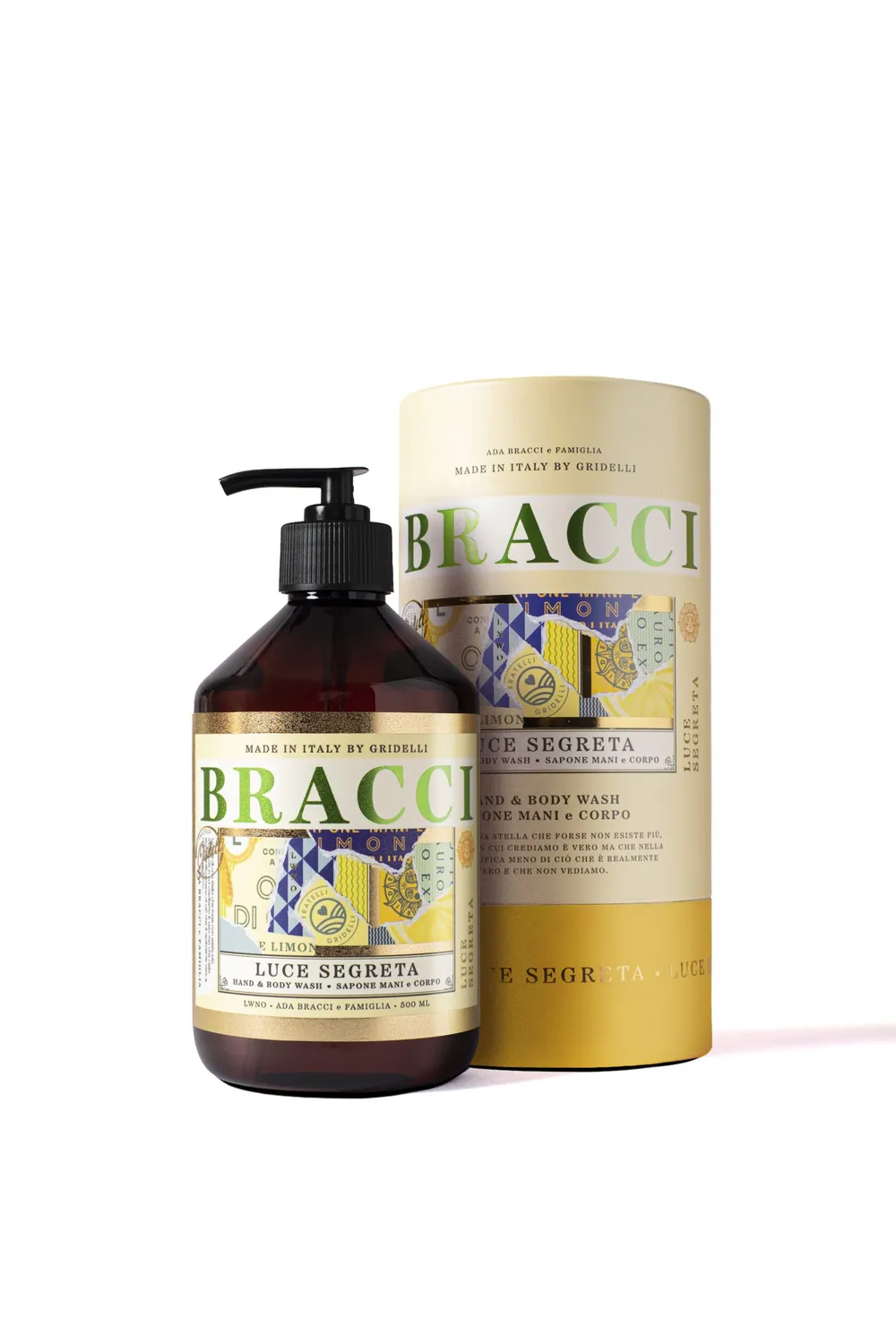 Bracci Luce Segreta body wash 500 ml til badet