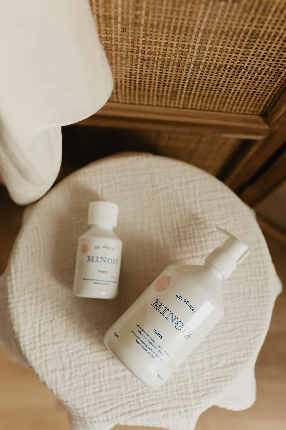 Minois Paris Duo Gel Délicat vaskegel 500+100 ml sensitiv