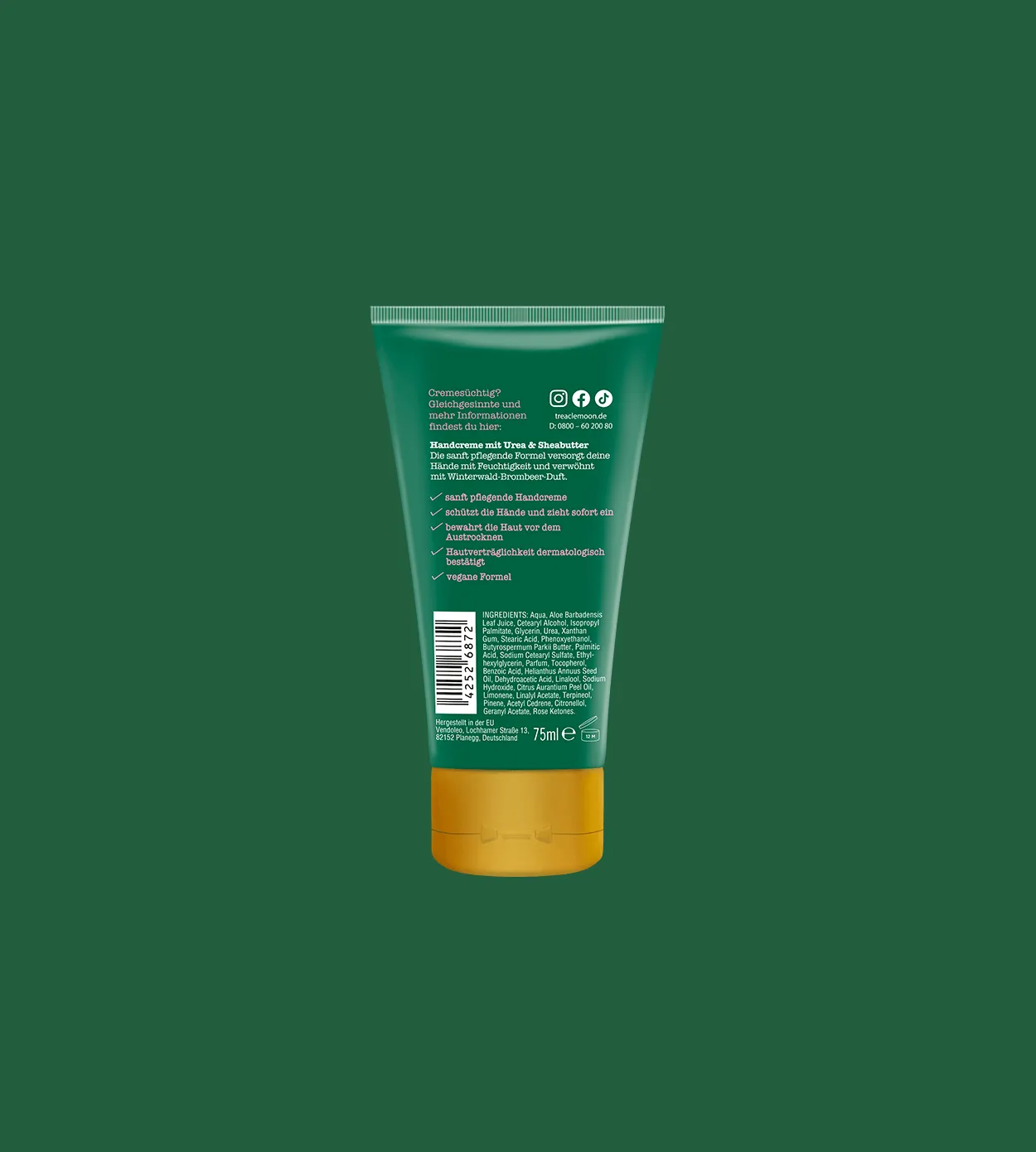 Treaclemoon Forest Glow håndcreme brombær