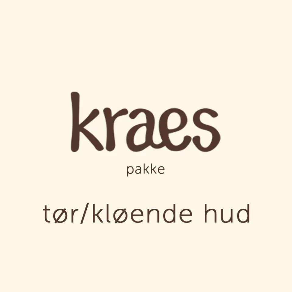 KRAES Tør hud pakke babybad og balm til børn