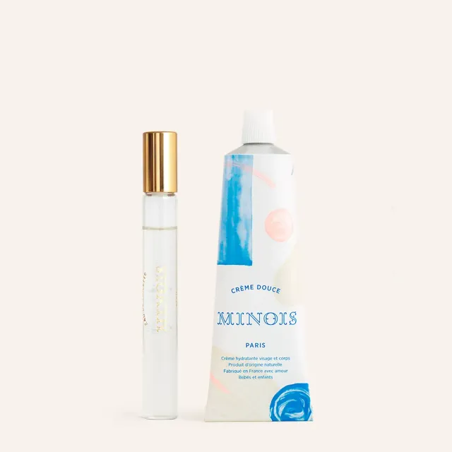 Minois Paris Duo Crème Douce Roll-On cremesæt 100 ml mild
