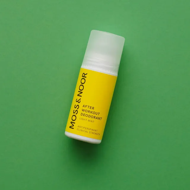 Moss Noor After Workout Deodorant roll-on Light Mint 60 ml stærk
