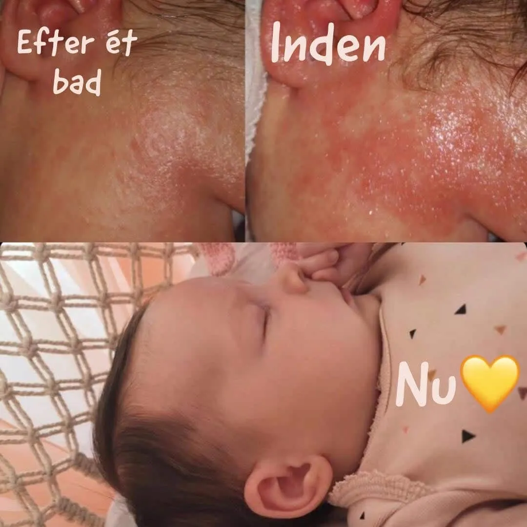 KRAES Havre & Kokos babybad 200 g til tør hud