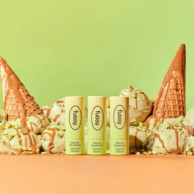 Fussy Sweet Escape mini deodorant 3x15 g vanilje