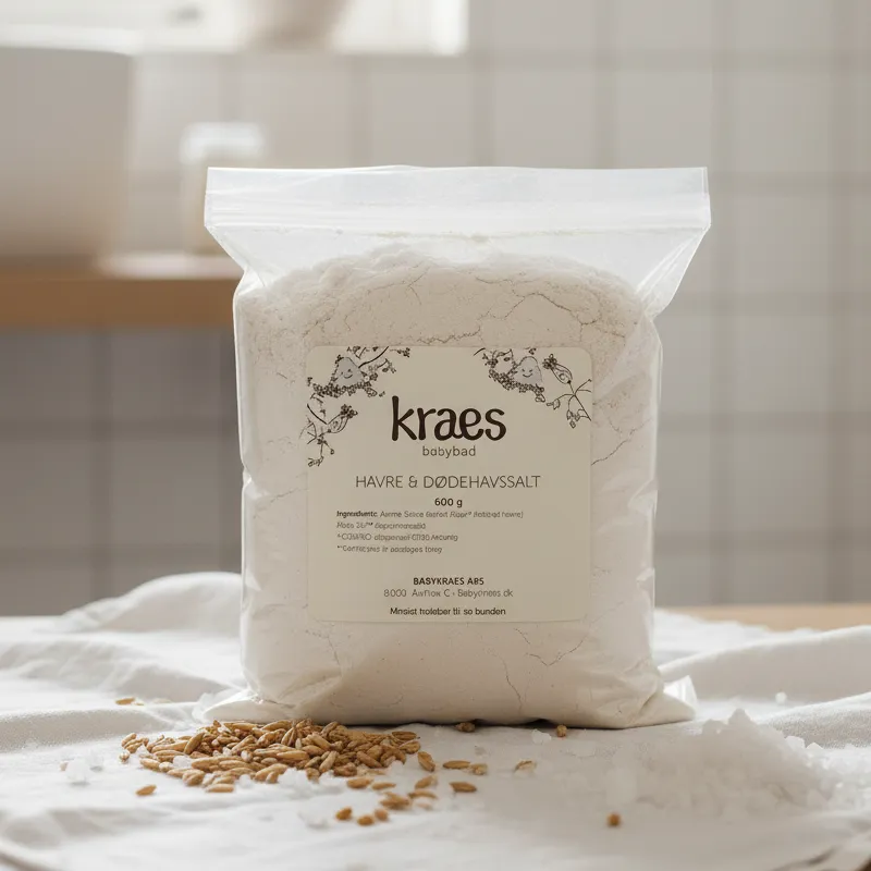Kraes Babybad Havre Dødehavssalt sæbefrit