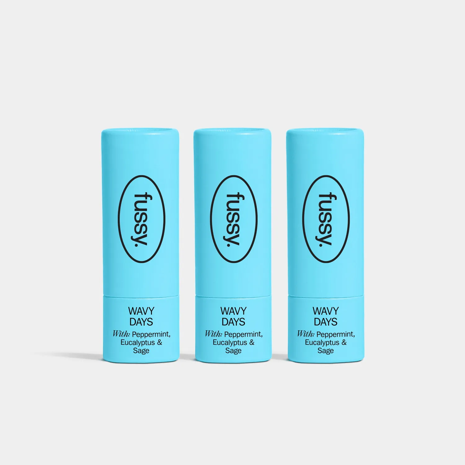 Fussy Mini Trio deodorant 3-pak frisk duft