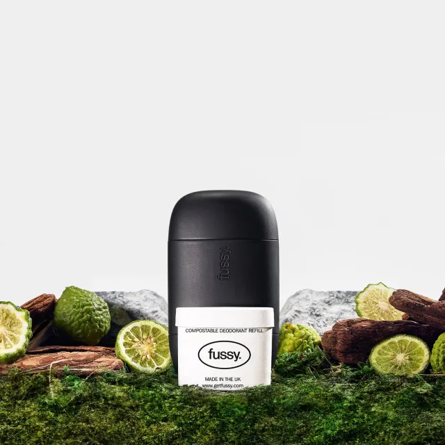 Fussy Wilderness deodorant startsæt midnight frisk