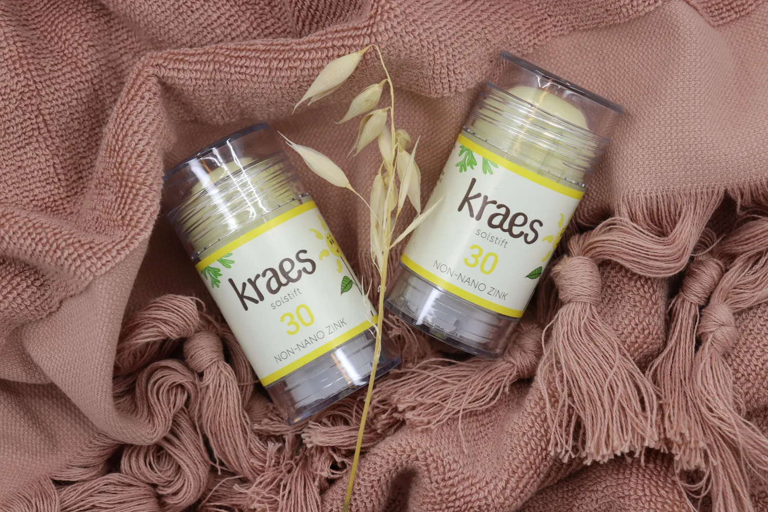 KRAES BabyBad Solsikker solstift SPF30 vandfast