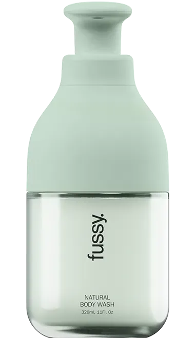 Fussy body wash flaske genopfyldelig
