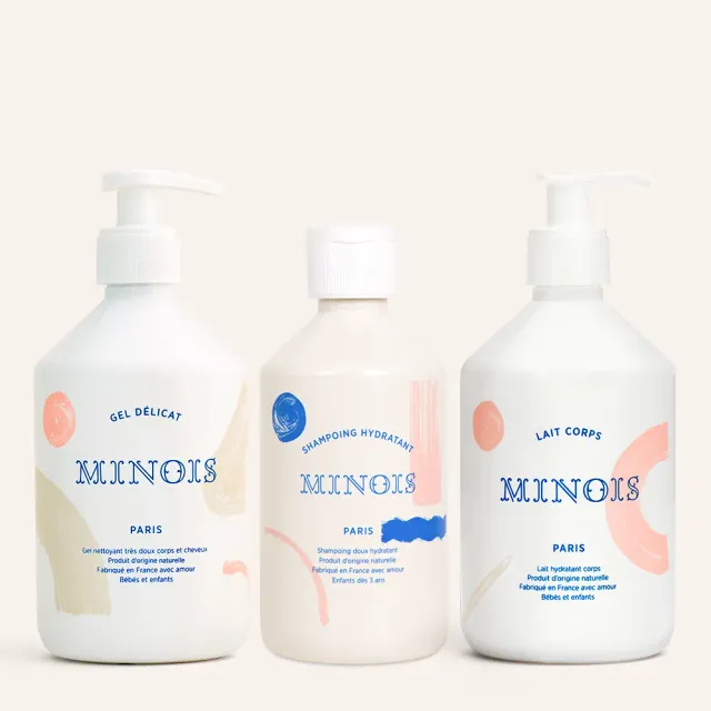 Minois Paris Trio Cheveux et Corps sæt 3 dele mild