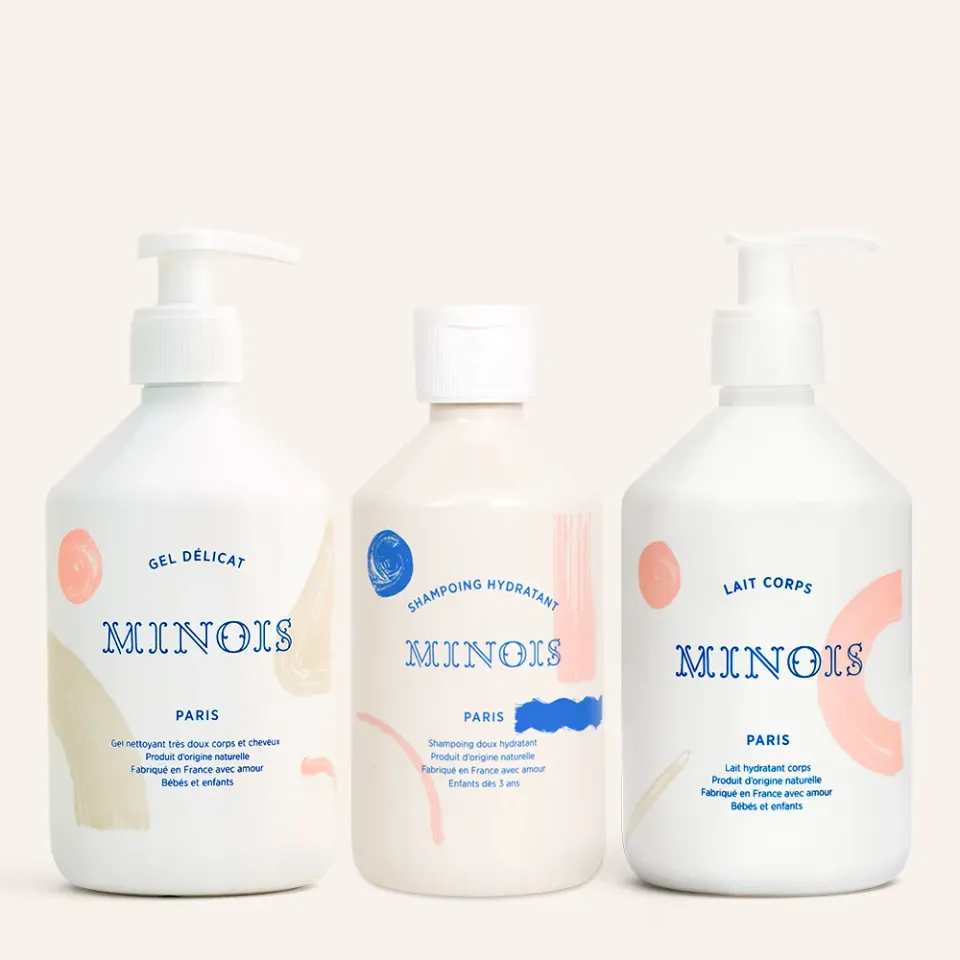 Minois Paris Trio Cheveux et Corps sæt 3 dele mild