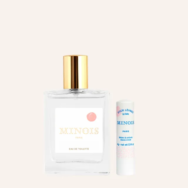 Minois Paris Duo eau de toilette og læbestift sæt mild