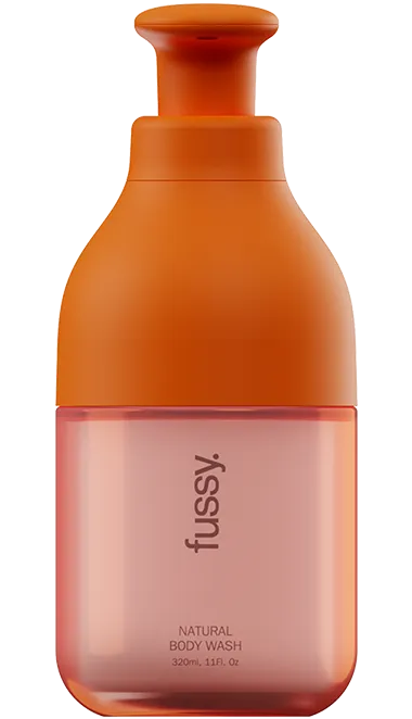 Fussy body wash flaske genopfyldelig