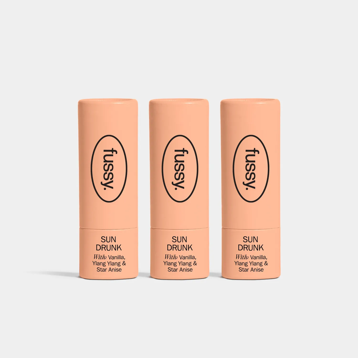 Fussy Mini Trio deodorant 3-pak frisk duft