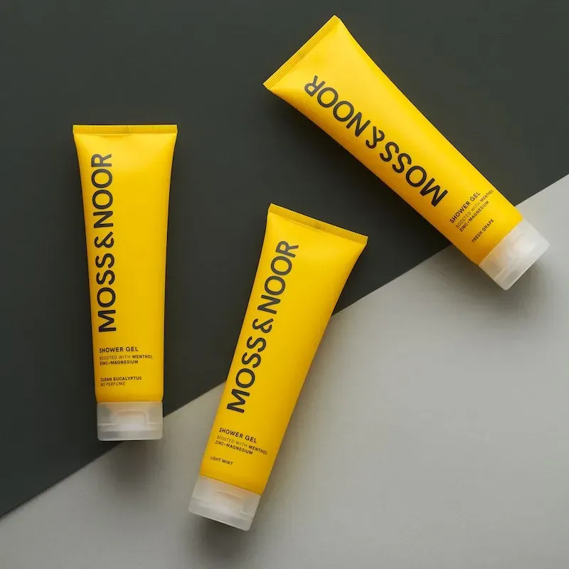 Moss Noor After Workout shower gel mix 3x150 ml eucalyptus mint