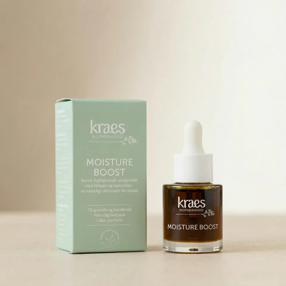 KRAES Moisture Boost ansigtsolie bakuchiol 30 ml