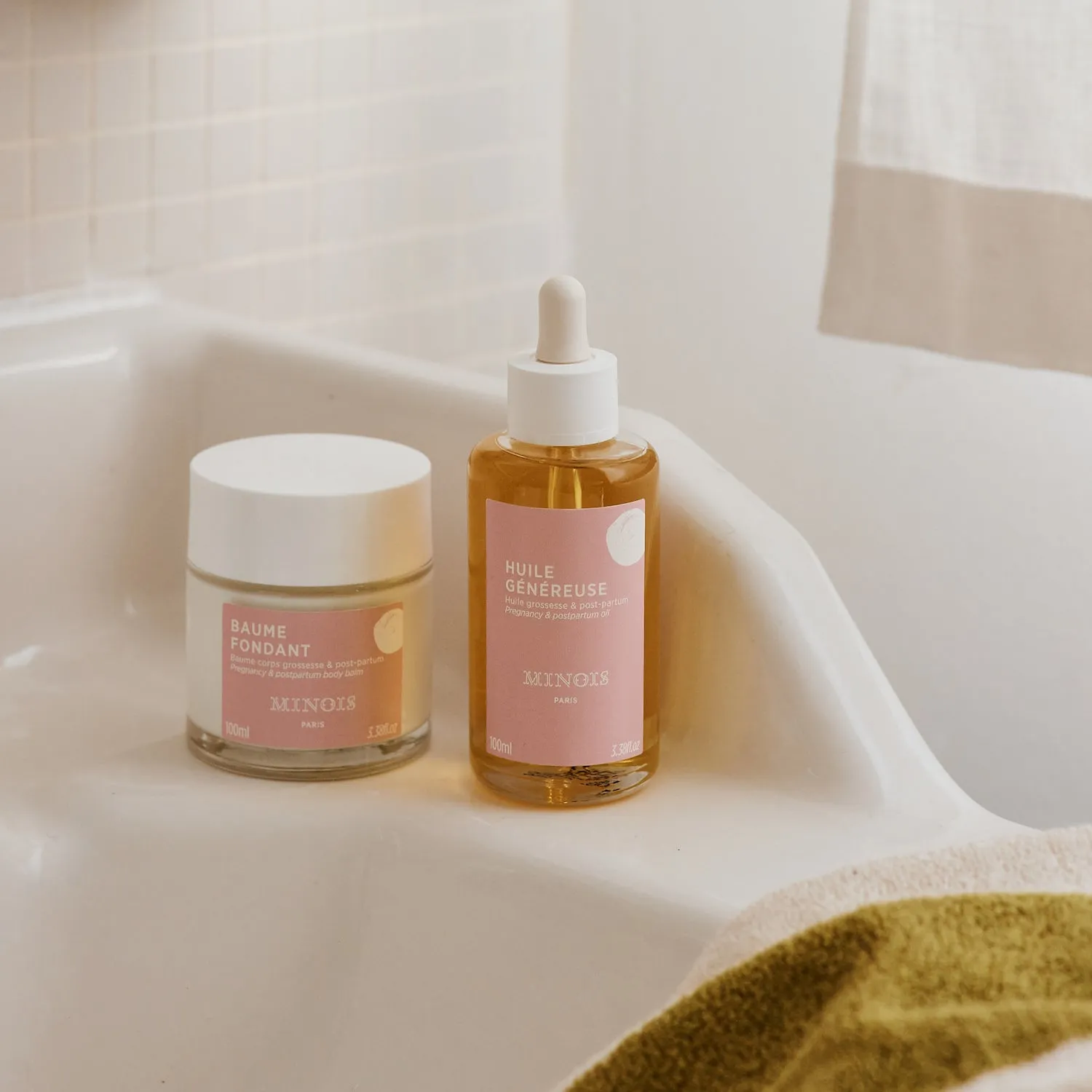 Minois Paris Rituel Mama mamasæt balm og olie strækmærker