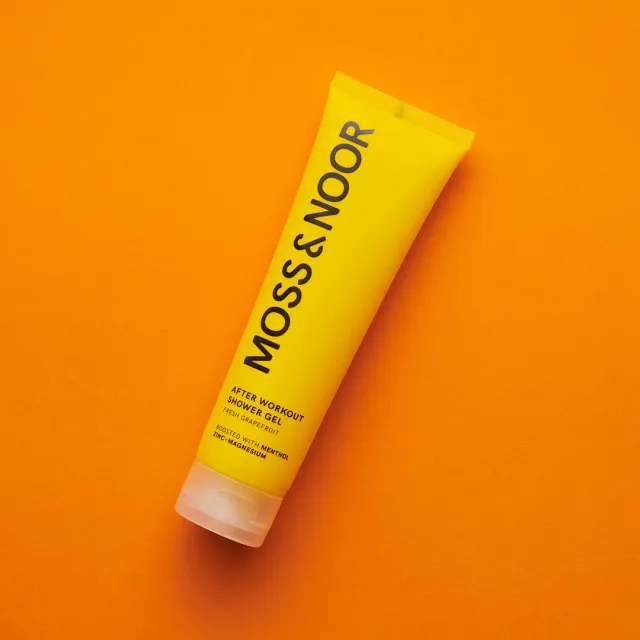 Moss Noor After Workout brusegel Fresh Grapefruit 150 ml fugtgivende