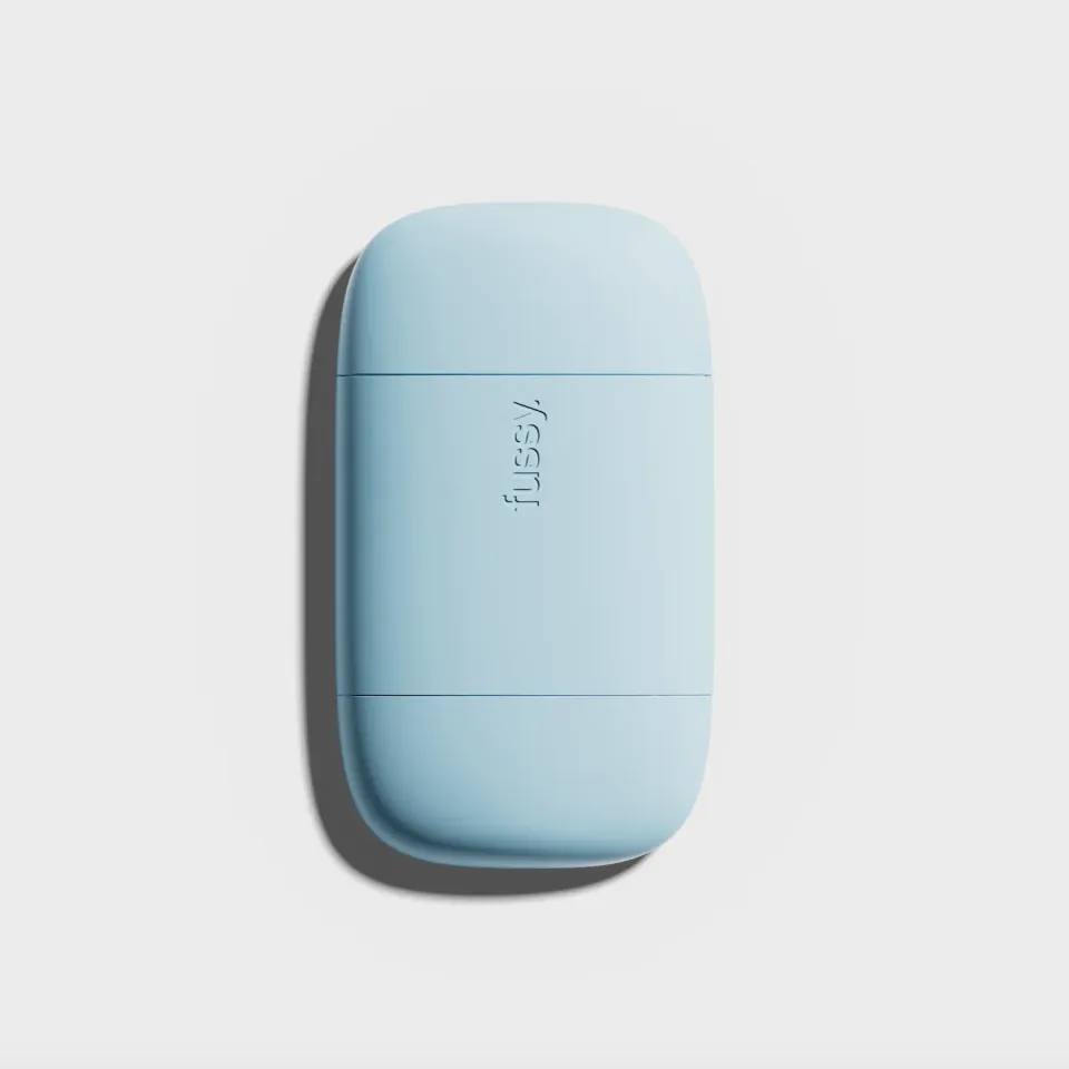 Fussy Ocean Blue deodoranthylster blåt etui