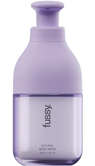 Fussy body wash flaske genopfyldelig