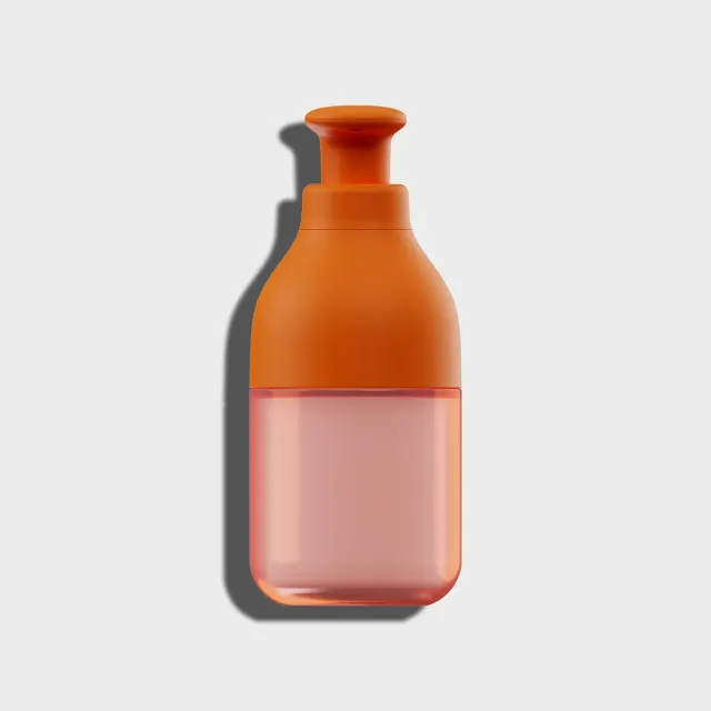 Fussy Orange Body Wash flaske orange refillflaske