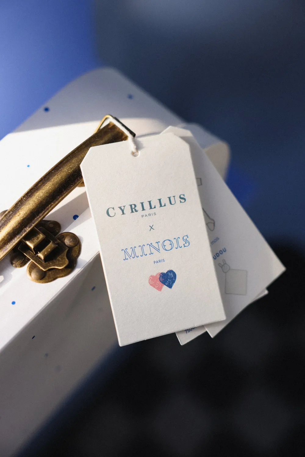 Minois Paris Valisette Naissance babysæt prikket