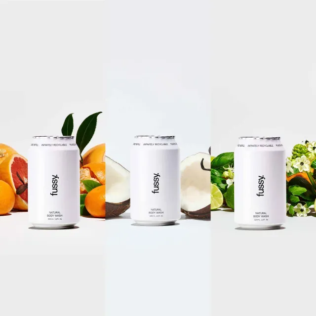 Fussy Tropical bodysæbe refill 3x320ml kokos lime