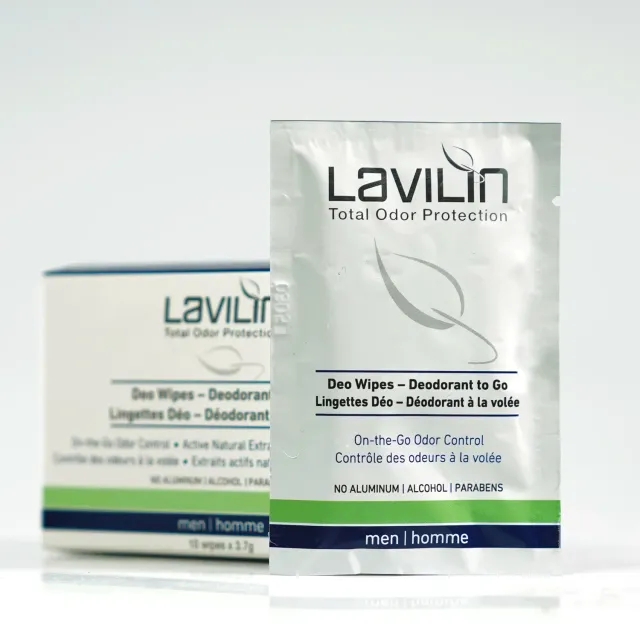 Lavilin Men's deoservietter uden aluminium
