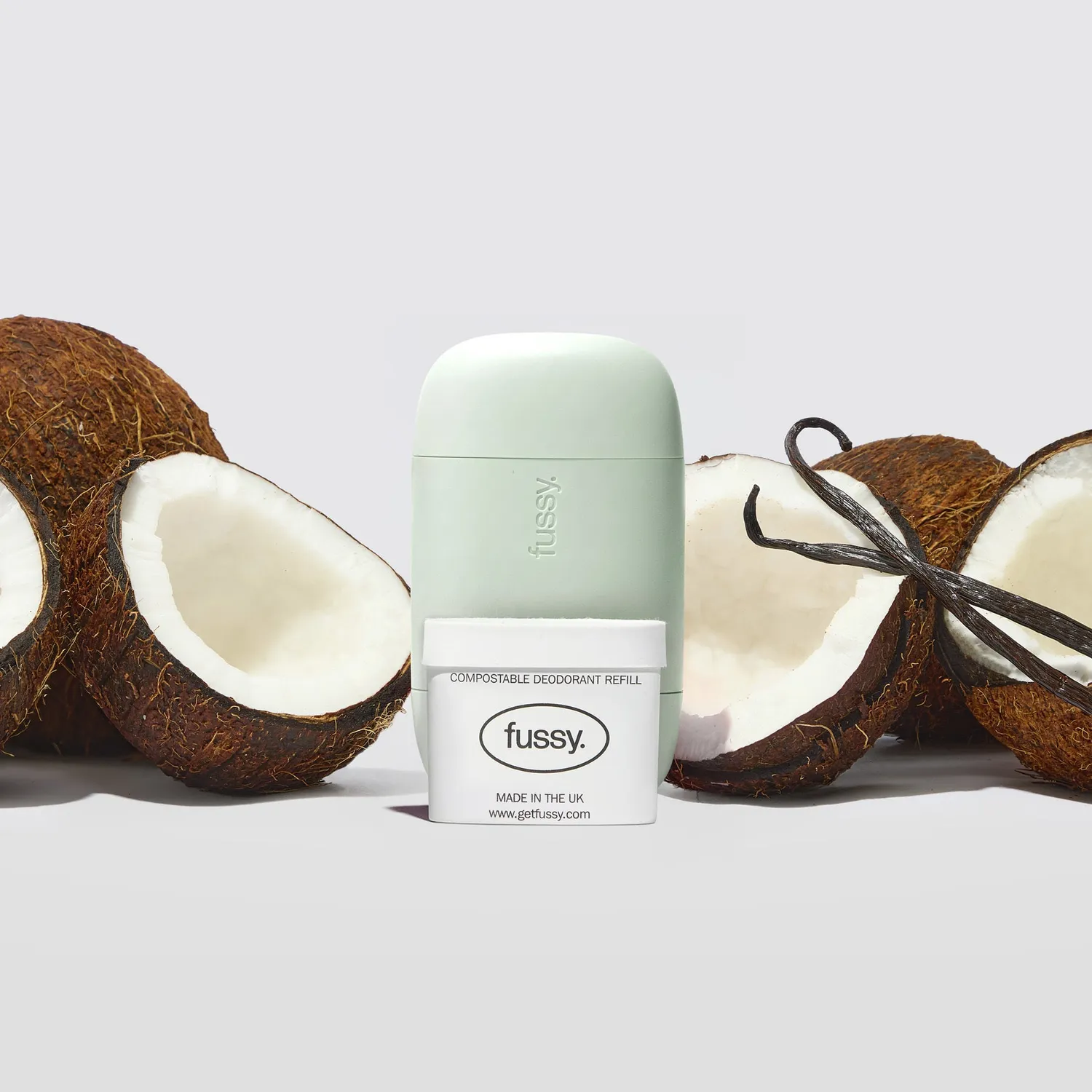 Fussy Mint Green Starter Pack deodorant kokos startsæt