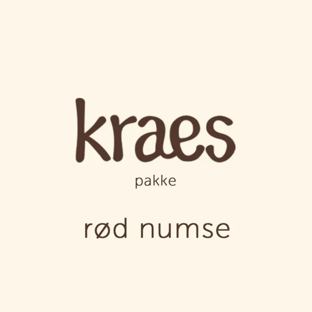 KRAES BabyBad Rød Numse blesæt 3 dele mild