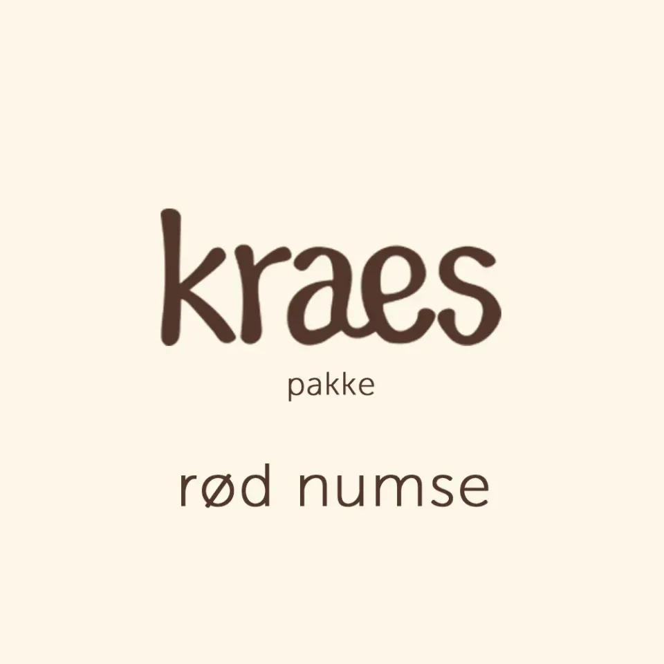 KRAES BabyBad Rød Numse blesæt 3 dele mild