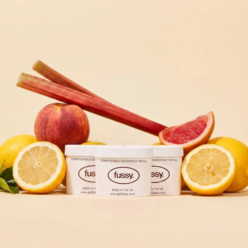 Fussy Fruity Fling deodorant refill 3-pak frugt